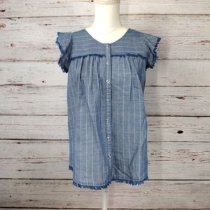 🍉5 for $25* Doe & Rae Denim Button Up Shirt